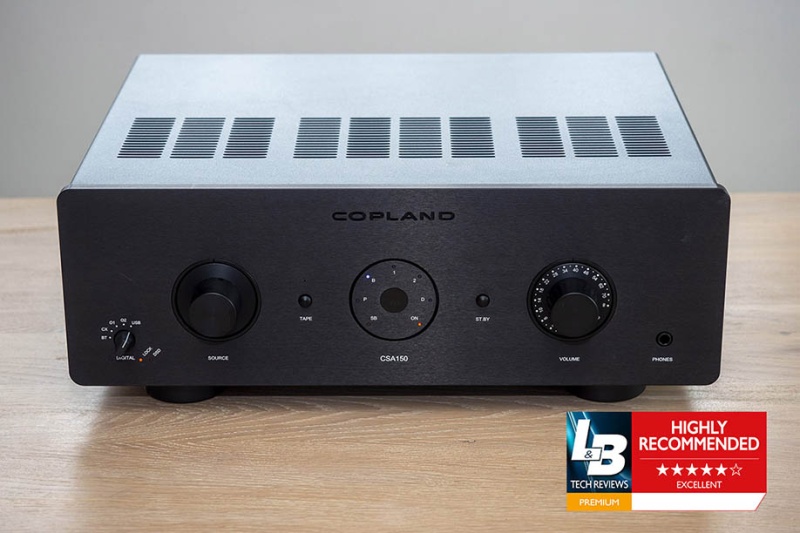 Интегральный усилитель Copland CSA150 получил награду «HIGHLY RECOMMENDED» | LB Tech Reviews, март 2022 г.