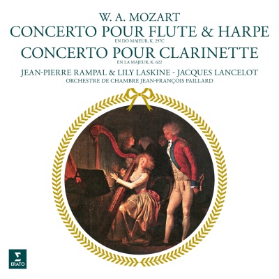 LP Mozart - Concertos for Flute & Harp and Clarinet - Rampal, Laskine, Lancelot, Paillard