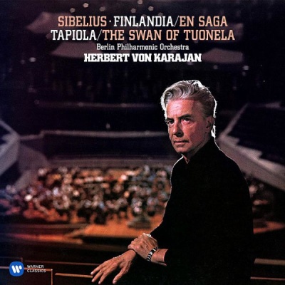 LP Sibelius - Finlandia / En Saga / Tapiola / The Swan Of Tuonela - Karajan, BP