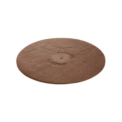 Clearaudio Leather Mat Brown