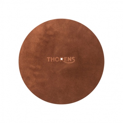 Thorens Leather Turntable Mat Brown