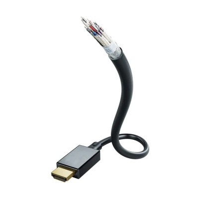 Inakustik White Ultra High Speed HDMI 1M