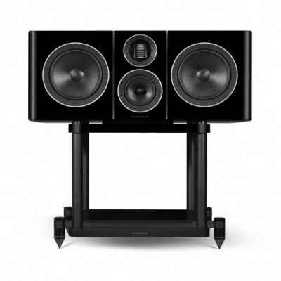 Wharfedale Elysian Centre + Stand Piano Black