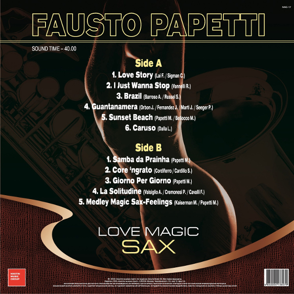 LP Papetti, Fausto - Love Magic Sax