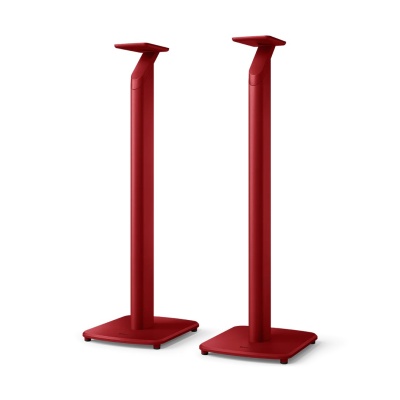 KEF S1 Floor Stand Crimson Red