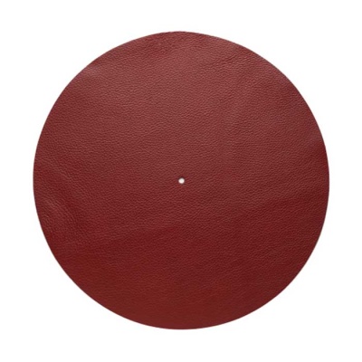 Audio Anatomy Slipmat Leather Red