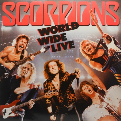 LP Scorpions - World Wide Live (Transparent Orange)