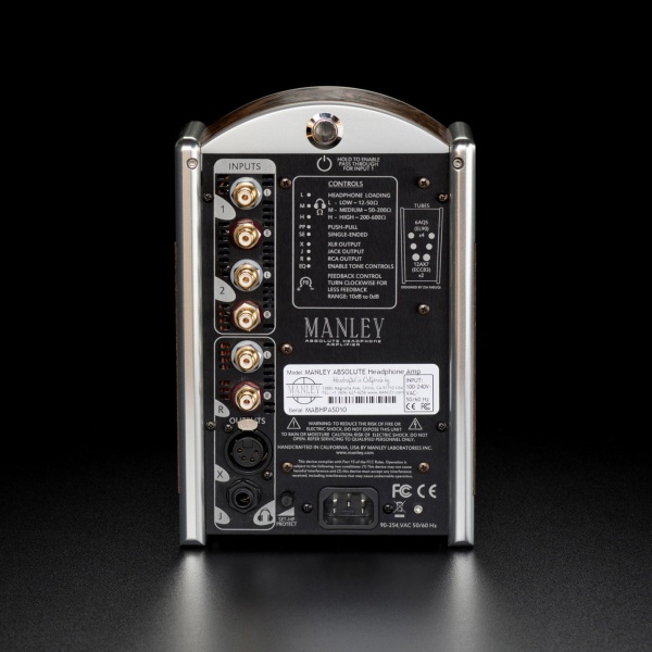 Manley Absolute Headphone Amplifier Black