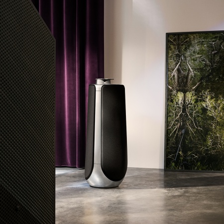 Bang & Olufsen Beolab 50 Natural, Black Cover / Black Side Panel