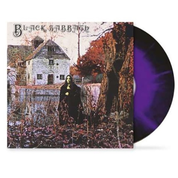 LP Black Sabbath - Black Sabbath (Purple & Black Splatter)