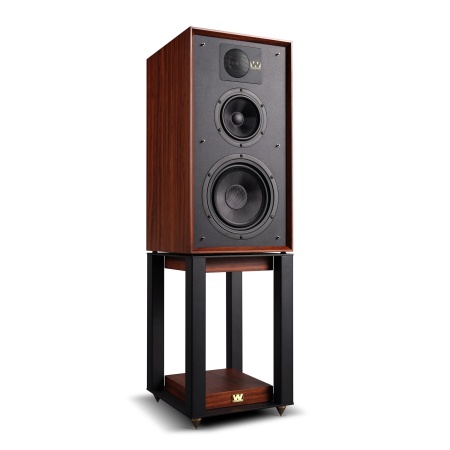 Wharfedale 85th Anniversary Linton with Stands Mahogany