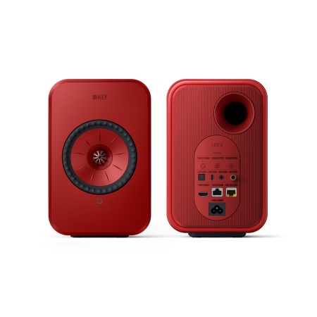 KEF LSX II Lava Red – витринный образец