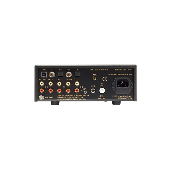 Exposure XM7 Pre Amplifier Black