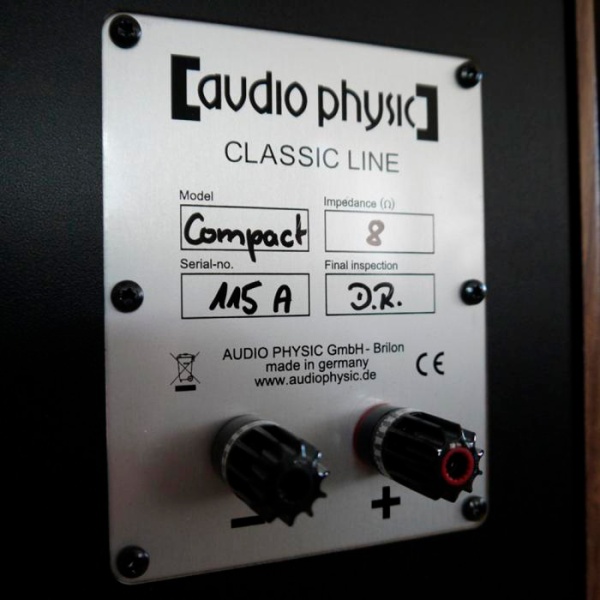 Audio Physic Classic Compact Black Ash