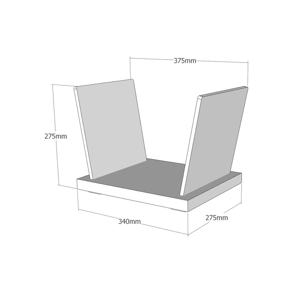 VOXmodule Vinyl Stand 07 Black Oak