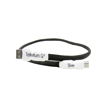 Tellurium Q Silver USB-A - USB-B 1M