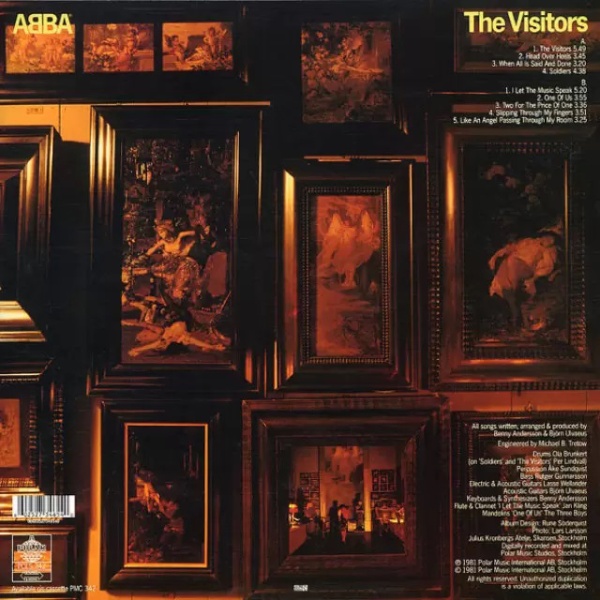 LP ABBA - The Visitors