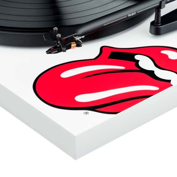 Pro-Ject Rolling Stones Recordplayer (OM10) Limited Edition High Gloss White – витринный образец