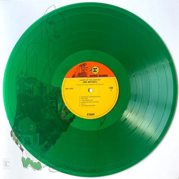 LP Mitchell, Joni – Ladies Of The Canyon (Transparent Green)